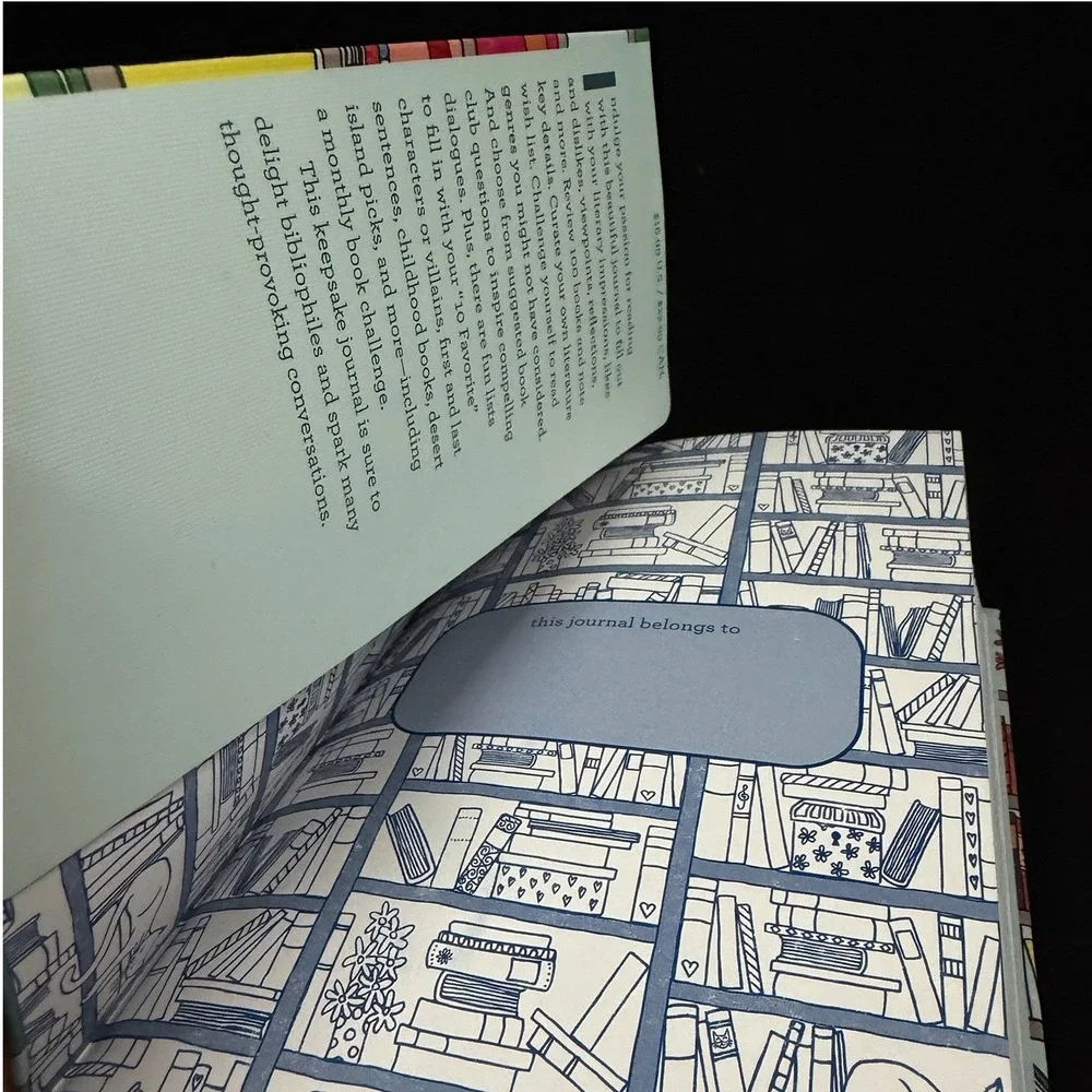 My Book Journal A Reading Diary for Bibliophiles Hardcover Barnes & Noble 49152‎